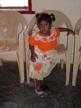 Child after physiotherapy