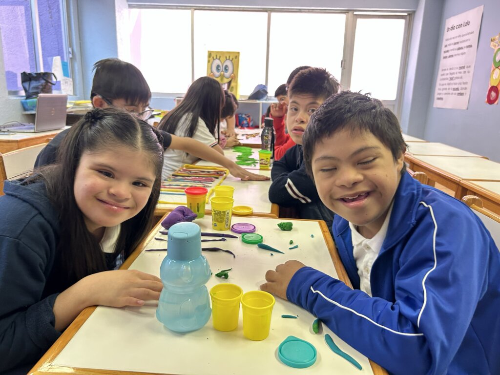 Students in classroom