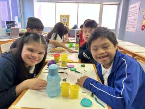 Students in classroom