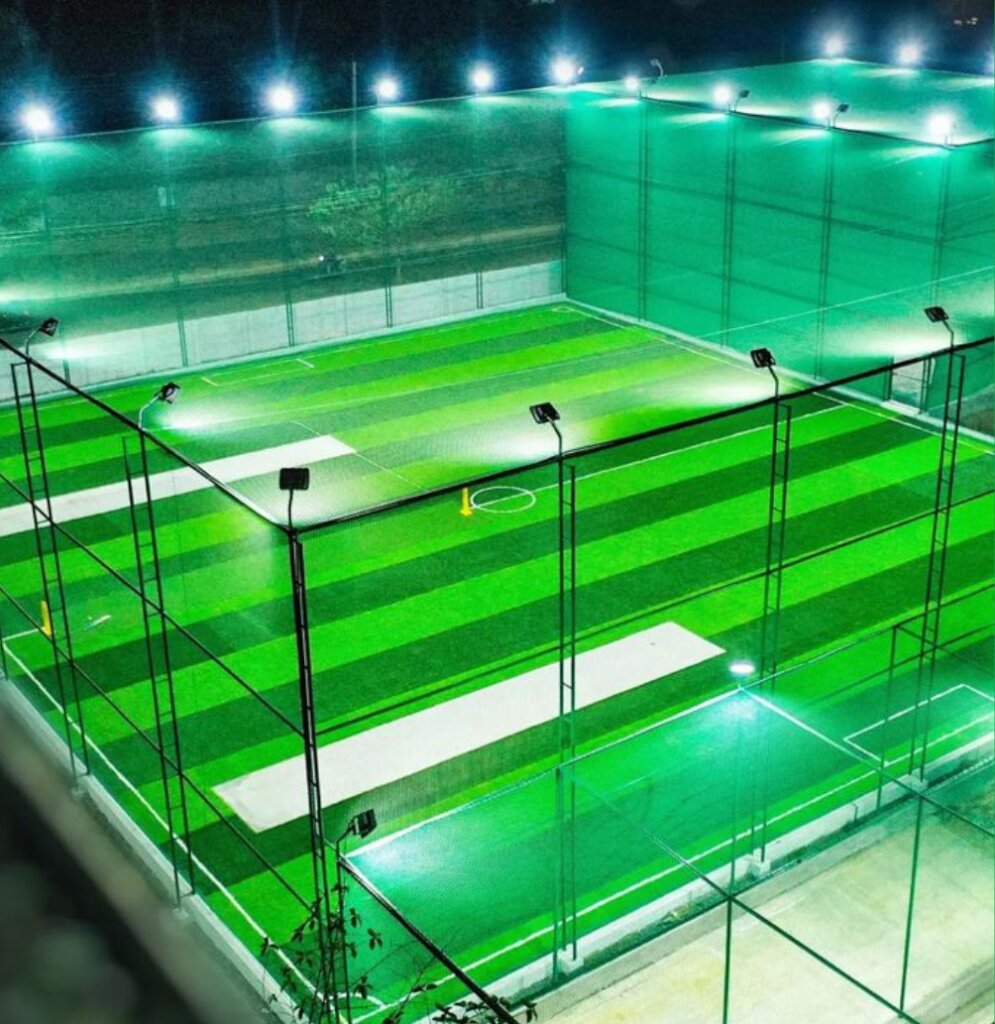 Establish a sports cage for a community in Uganda