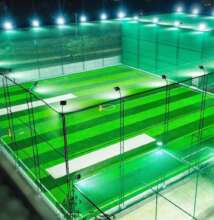 Establish a sports cage for a community in Uganda