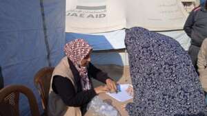 Hygiene kit distribution