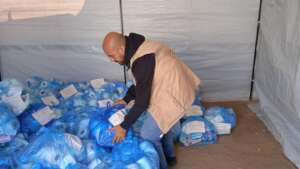 Hygiene kit distribution