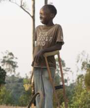 Equip disabled with new crutches
