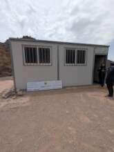 Tinghar School, still a temporary structure