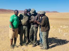 Rangers Working Together in the Field