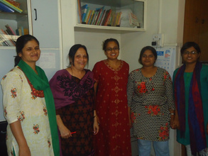 Marisa with IDEA staff