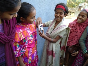 Outdoor science experiment in IUCAA