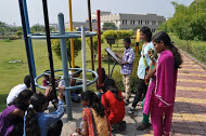 Outdoor experiment in Science Park