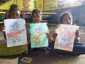 Drawing and colouring competition