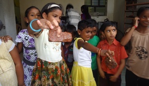 Fun games organized by IDEA's youth groups