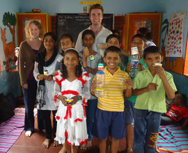 Hannah & Dan with children