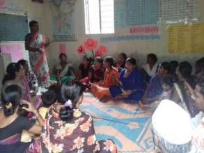 Parent-Teacher meet at LAMANVASTI