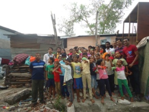 Volunteers from Cisco