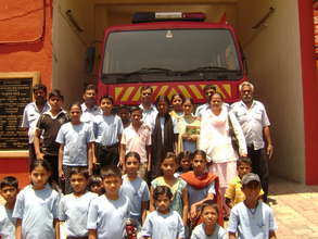 Visit to a fire station