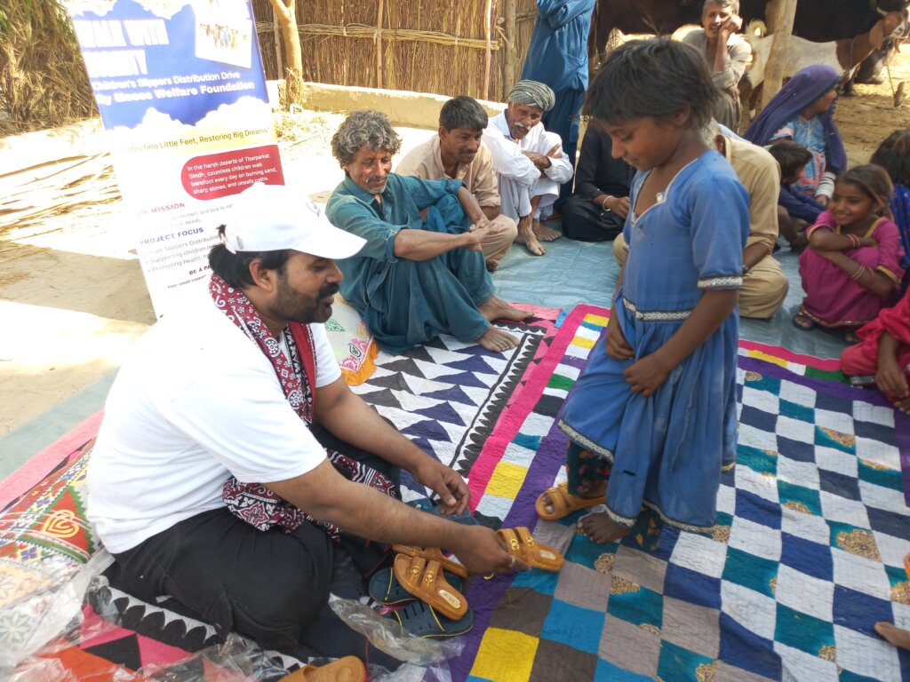 Protect Their Steps: Slippers for Sindh Children