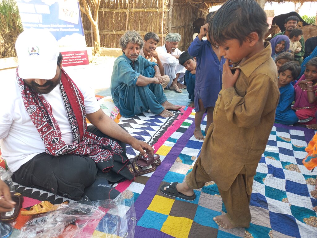 Protect Their Steps: Slippers for Sindh Children