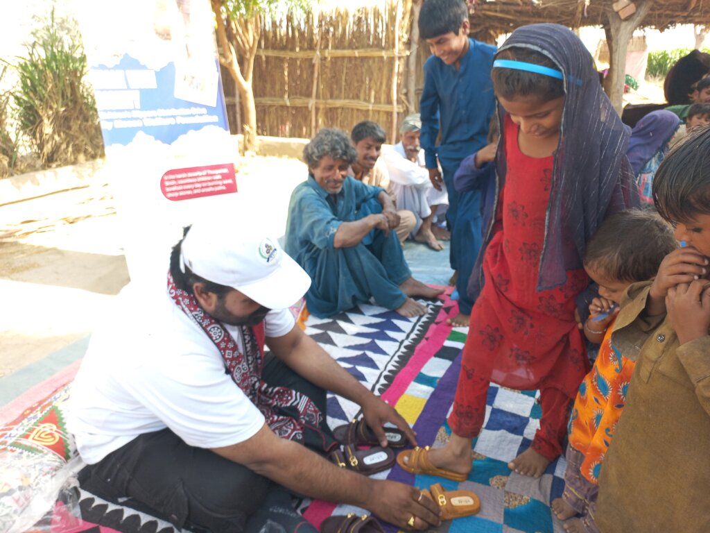 Protect Their Steps: Slippers for Sindh Children