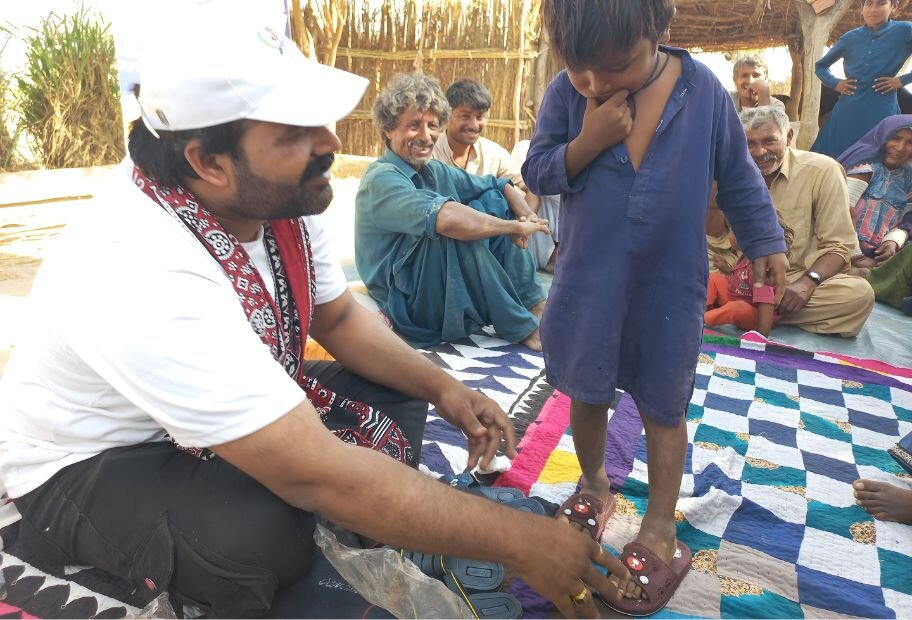 Protect Their Steps: Slippers for Sindh Children