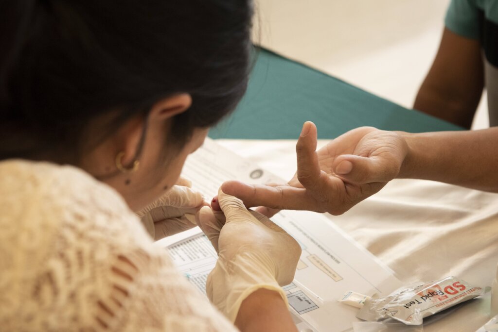 Free, nonjudgmental HIV screening