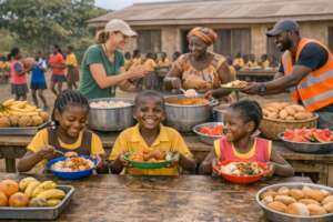Provide School Feeding Support for 500 Children
