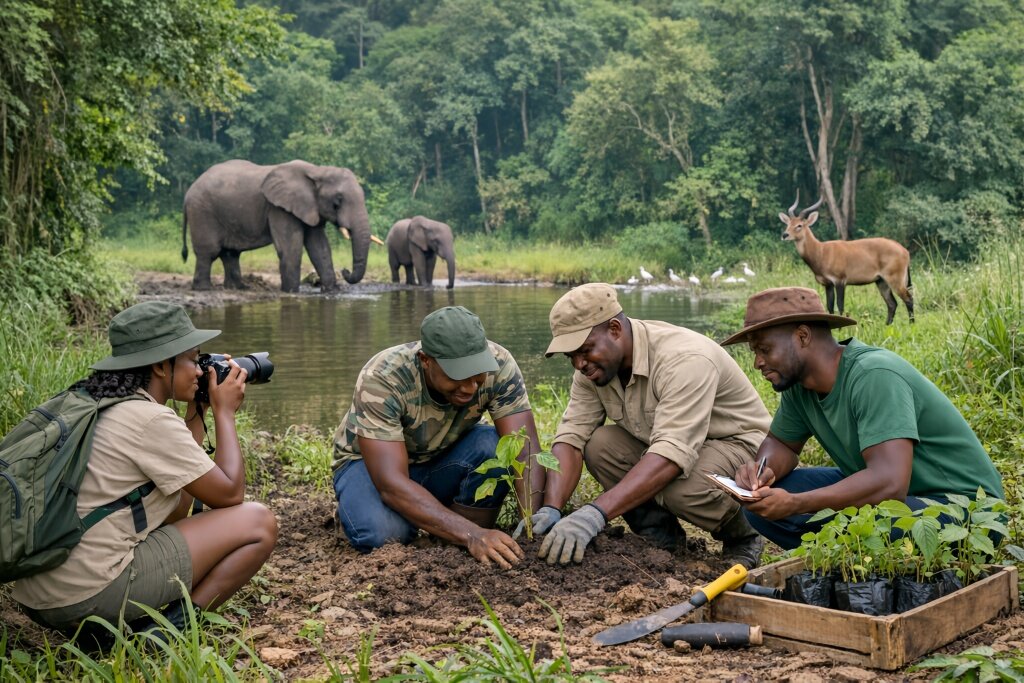 Protect Wildlife Habitats in Ghana Communities