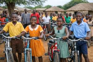 Provide Bicycles for 200 Students in Rural Ghana