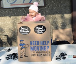 You're never too young to hold a food drive!