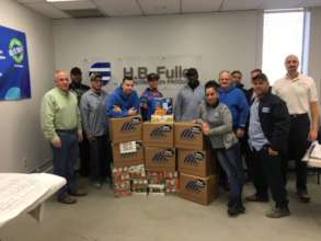 HB Fuller Food Drive