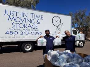 Just In Time Moving Supports Local Food Bank