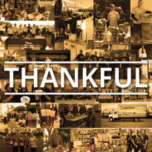 We are thankful for YOU - the everyday people help