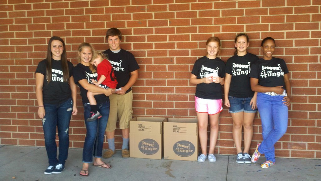 Sisters Collect 7,000 Pounds of Food