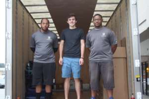 Our generous movers lend a hand to help Trey