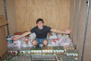 Trey's food drive helps feed over 1,000 people