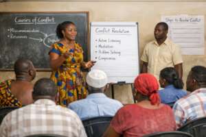 Train 200 Community Leaders in Conflict Resolution