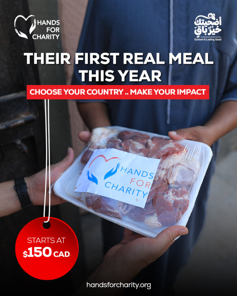 Qurbani Food Relief for Gaza, Yemen & Sudan