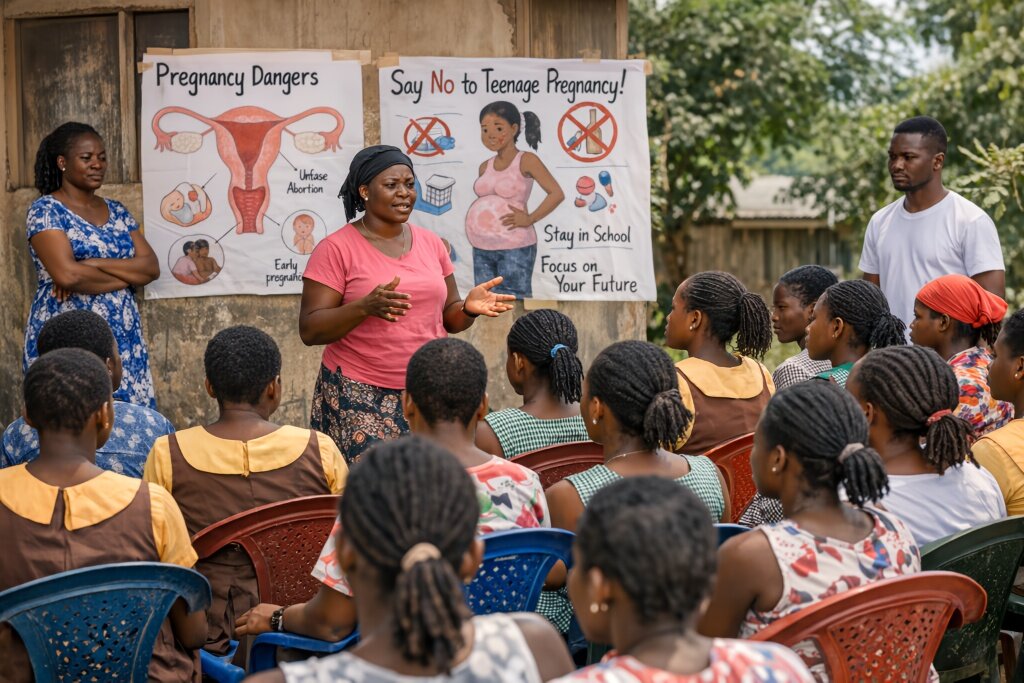 Prevent Teenage Pregnancy for 300 Girls in Ghana