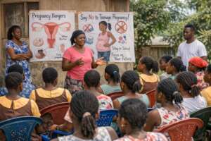 Prevent Teenage Pregnancy for 300 Girls in Ghana