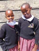 Some girls who' will benefit from this project