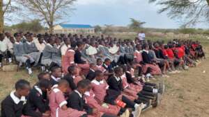 Students at Esupetai School