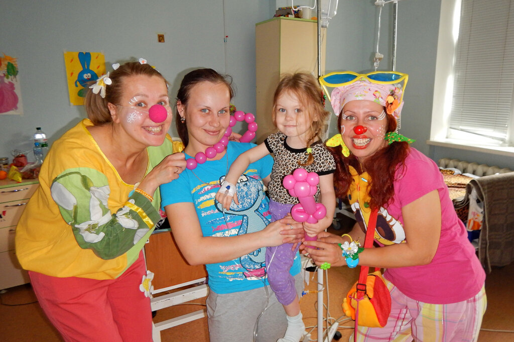 A pediatric ward in Dnipro's Regional Children's H