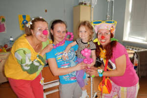 A pediatric ward in Dnipro's Regional Children's H