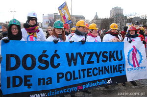 Women Manifestation, Warsaw, 8th of March 2011