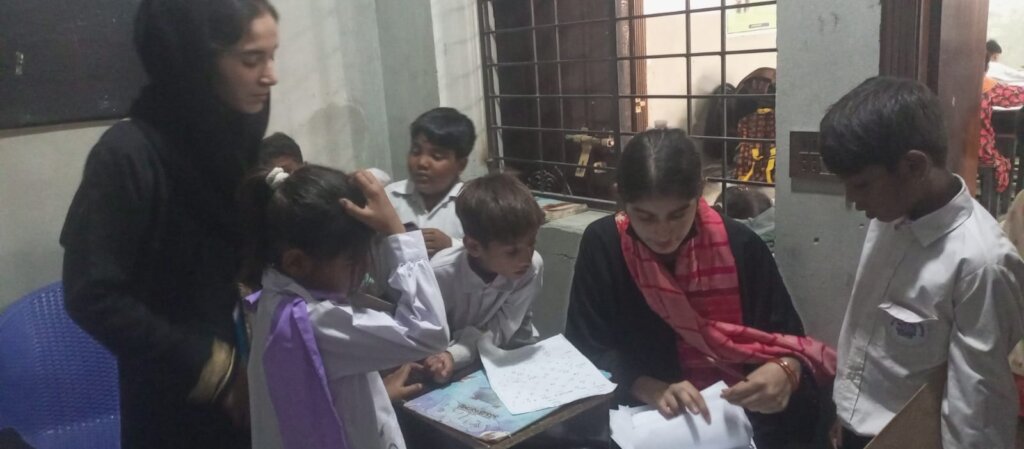 Need Paint and Benches for school children.
