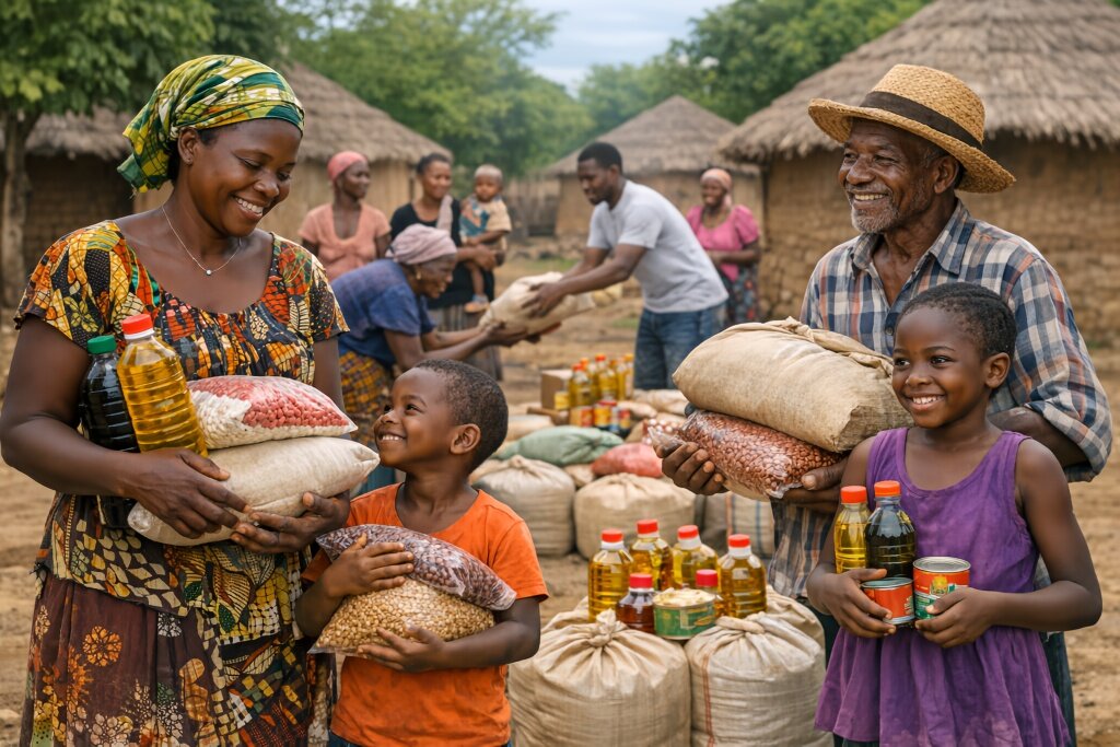 Support 250 Rural Families with Food Security