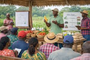 Train 300 Farmers in Agribusiness Skills