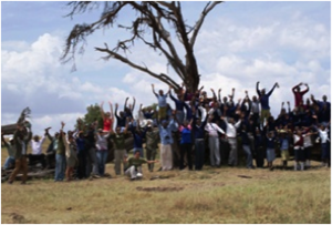 Coming together to improve rhino habitat