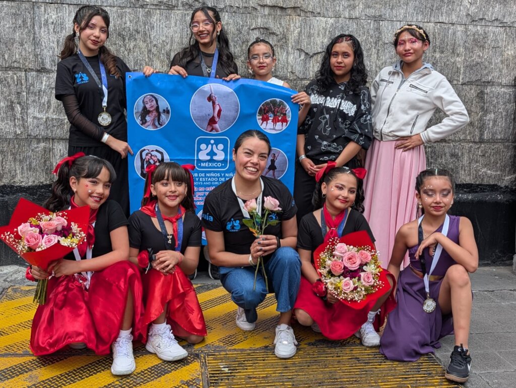 Our students in the dance competition