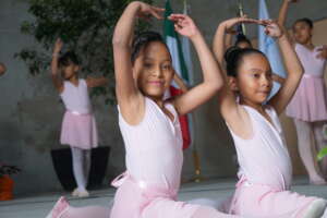2 students at recital