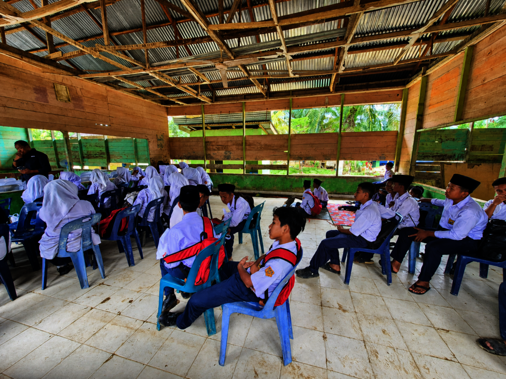 Build School in Rural Sumatra